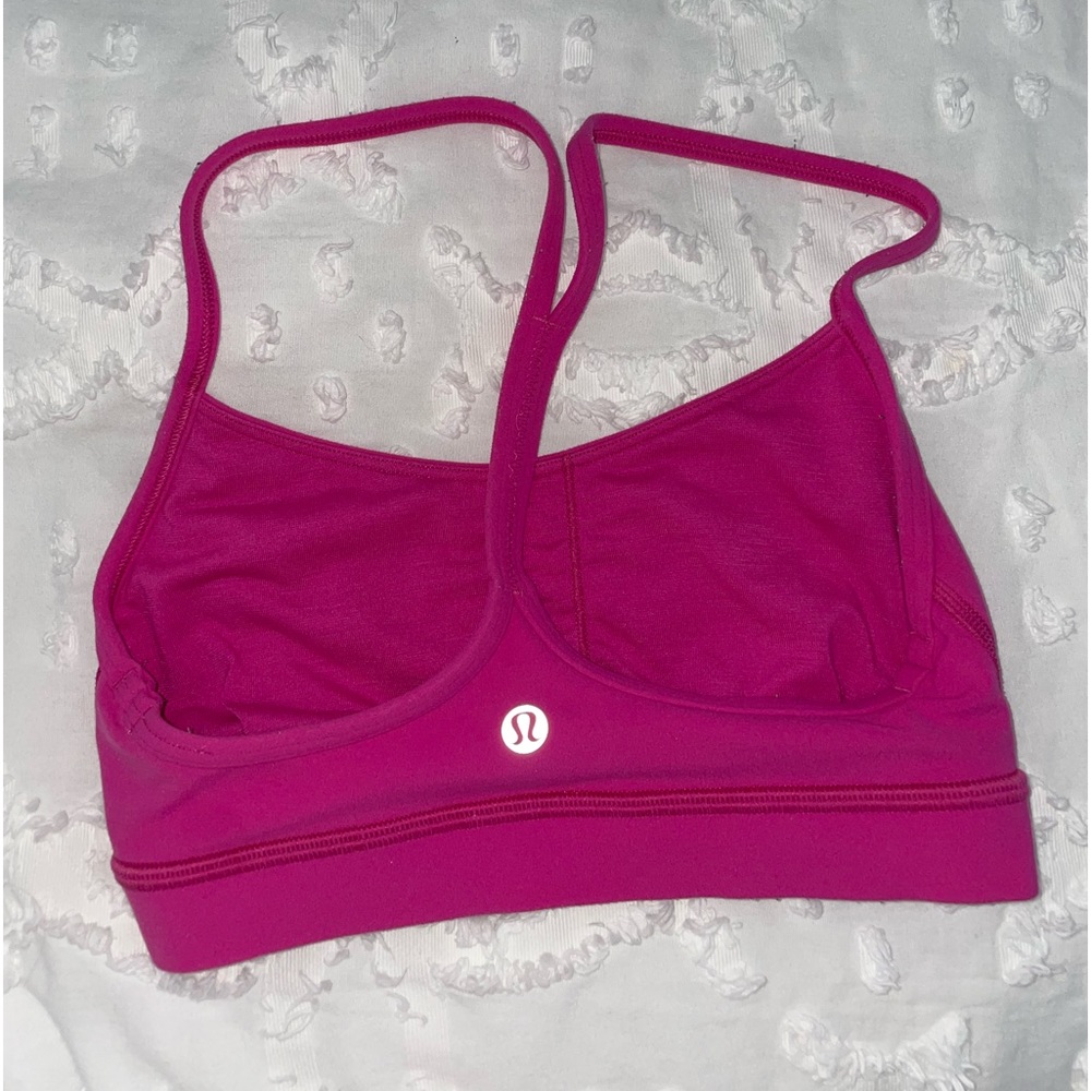 Lululemon POW Pink Flow Y bra *Nulu